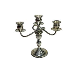 Top Quality Nickel Plated Metal Candelabra Luxury Design <b>Silver</b> Decorative <b>Candle</b> <b>Holder</b> For Weddings Events And Home Decor - Product Image 2