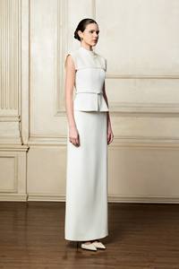 Faldas de lujo para mujer, abertura en la espalda recta, falda OBIE MAXI, abertura en la espalda, conjuntos de verano para mujer, ropa, etiquetas personalizadas hechas en Vietnam - Product Image 4