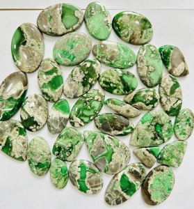 หินซามิทรงหลวมธรรมชาติสีเขียวหินอัญมณีบริสุทธิ์บริสุทธิ์จำนวนมากส่งตรงจากผู้ผลิต - Product Image 4