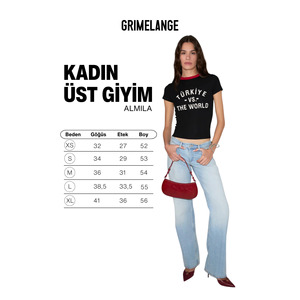 GRIMELANGE ALMILA เสื้อยืดผ้าฝ้ายออร์แกนิกเนื้อนุ่มและยืดหยุ่นพิเศษสำหรับผู้หญิงพิมพ์ลายพิเศษสำหรับฟุตบอลโลก - Product Image 6