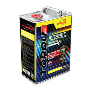 TORQU3 Street Competition 10W60 API SP 4L Huile moteur adhésive entièrement synthétique 20W50 certifiée par SGS - Product Image 1