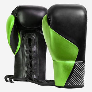 Guantes de Boxeo para Hombre, Material Profesional, Logotipo Personalizado, Venta al Por Mayor de Fábrica, Guantes de Boxeo Grandes y Resistentes para Fitness - Product Image 1