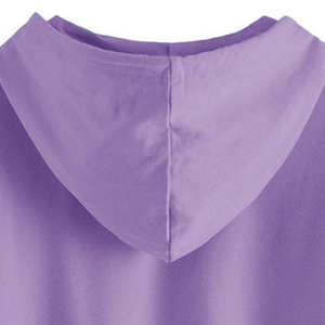Sudadera con Capucha Extra Grande para Mujer, Informal, Personalizada, Transpirable, 100% Algodón, Invierno, Impresión Personalizada NURAK - Product Image 6