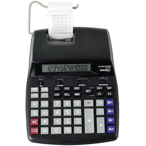 Calculatrice de bureau Soennecken CP3000 noire/rouge, alimentée par secteur, 210 x 85 x 355 mm, 20 chiffres avec fenêtre transparente - Product Image 3