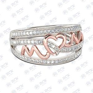 Anillo de moissanita único de corte brillante redondo TCW 1,00 para mujer, regalo de cumpleaños o boda de aniversario perfecto - Product Image 4