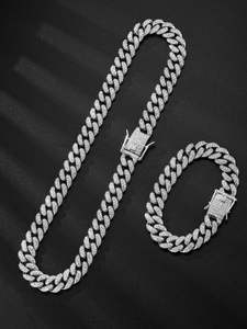 Luxury Hip Hop ETA Quartz Chain Bracelet VVS Moissanite Lab Grown Diamond Custom Made Iced Pointer Stainless Steel Strap <b>Watch</b> - Product Image 1