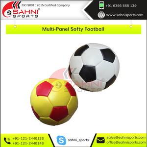 Soft Vinyl <b>Foam</b> Fabric Multi-Panel Softy <b>Football</b> Elementary Education & Play Toys for Kids 2 to 4 Years for Catching Games - Product Image 5