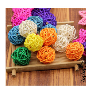 ลูกบอลหวายตกแต่งทำด้วยมือจากเวียดนามผู้จัดจำหน่ายงานฝีมือส่งออกขายส่ง - Product Image 1