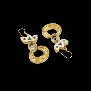 Último fabricante de pendientes de moda de latón, proveedor de pendientes de fusión chapados en oro para niñas y mujeres, regalo - Product Image 5