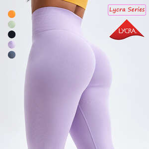 MIQI Customize <b>Gym</b> <b>Leggings</b> Butt Lifting High Waist Workout Yoga Pants Sports Fitness Women Yoga <b>Leggings</b> With <b>Pocket</b> - Product Image 1