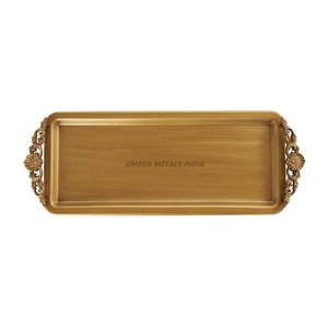 Plateau de service en métal galvanisé rustique avec poignée robuste et forme carrée parfait pour la décoration de la ferme et les divertissements décontractés - Product Image 6