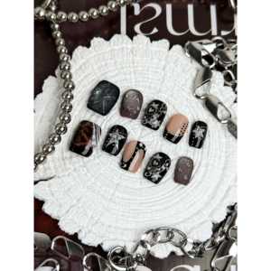 Stampa ribelle di mezzanotte su Nail Art - Product Image 4