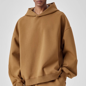 350gsm High Quality Heavyweight Unisex Oversized Clothing Manufacturers Custom Men's <b>Hoodies</b> & Sweatshirts - Product Image 2