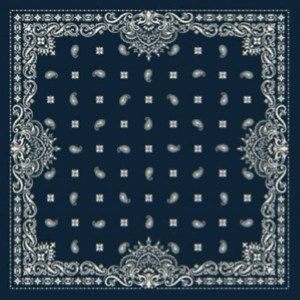 100% Cotton Customized Classic <b>Bandana</b> Multifunction Colorful Square Fabric Printed Headwear for Adults - Product Image 4