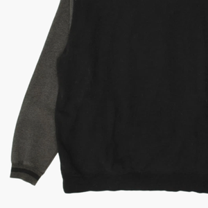 Men's Sweatshirt <b>Jumper</b> Dual Tone Colourblock Cotton Blended Casual Oversized Basics Sweatshirt - Product Image 6