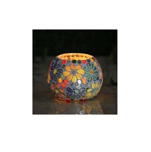 Bougeoir T-Light Mosaic Design de mariage pour la décoration intérieure de la maison pour la table de fête ou le dîner de nuit - Product Image 6