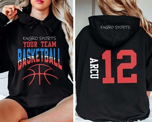 Fabricante Engro ropa deportiva uniformes industria personalizada sublimación impresión manga corta baloncesto con capucha tiro camisa caliente conjunto - Product Image 6