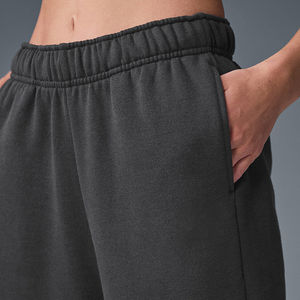 OEM nouveauté femmes ample surdimensionné entraînement pantalons de yoga sport jogging couleur unie coton pantalons de survêtement dernière conception 2025 - Product Image 2