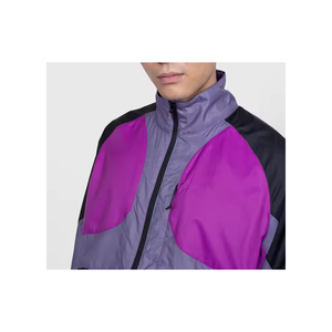 Design personnalisé Ensemble veste-vent et short d'hiver pour hommes, marque privée respirante de couleur unie pour l'extérieur - Product Image 5