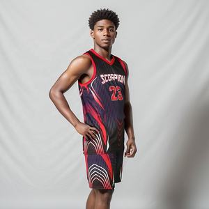 Nouveauté 2026 : Ensemble Maillot et Short de Basketball par Sublimation – Tenue de Sport d'Entraînement OEM - Product Image 2