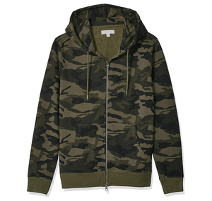 2023 usine Logo personnalisé hommes surdimensionné coton lourd polaire à capuche haute qualité Zip Streetwear hiver hanche impression Technique - Product Image 4