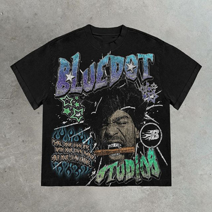 Camisetas personalizadas lavadas, venta al por mayor, camiseta de gran tamaño con gráfico Vintage en blanco para hombre, Camiseta de algodón pesado con lavado ácido para hombre - Product Image 6