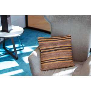 Housse de coussin vintage en kilim turc 40 x 40 cm pour sièges et oreillers - Product Image 4