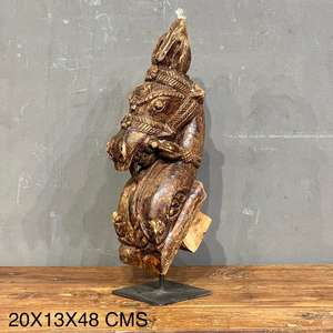 Decoración de Caballo Antiguo, Estilo Art Deco Tradicional, Diseño Abstracto de Animal Hecho a Mano para Decoración del Hogar, Sala de Estar, Bodas, Navidad - Product Image 6