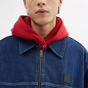 Nueva Chaqueta de Invierno para Hombre, Color Sólido, Algodón, Estilo Casual Urbano, Hip Hop, Reversible, Cuello Alto, Prenda Exterior de Alta Gama, OEM - Product Image 2