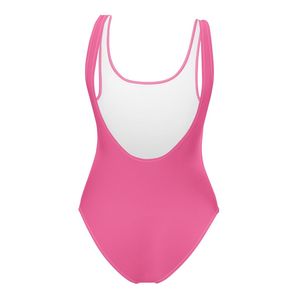AKA costume intero costume da bagno rosa verde Premium tessuto elasticizzato greco abbigliamento personalizzato Divine nove HBCU costumi da bagno - Product Image 5