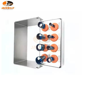 Kit de 8 fraises dentaires de qualité supérieure, revêtement en titane bleu, instruments chirurgicaux pour implants et lifting du sinus, instruments chirurgicaux osseux - Product Image 4