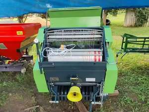 Pequeña empacadora de heno Atv Mini-heno-empacadora-máquina empacadora de heno Mini máquina precio de fábrica de calidad superior - Product Image 2