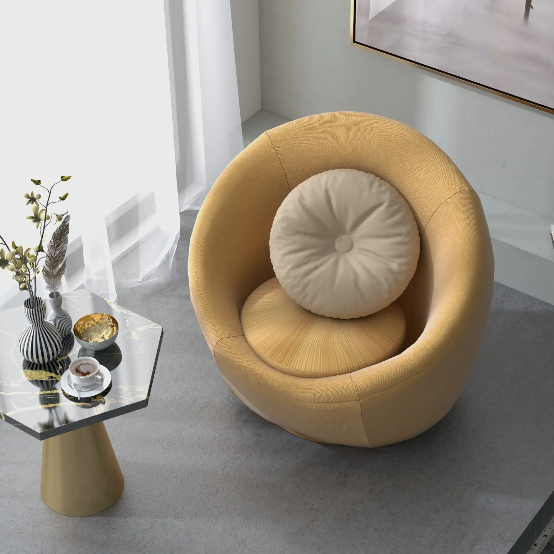 Tamboretes de estilo italiano e cadeiras otomanas/giratórias para sala de estar, entrega rápida, aplicação personalizada para hotel, seu próprio design, exportação para a UE e EUA