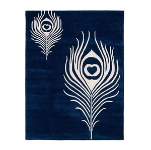 Alfombra y alfombra de lana 100% de diseño moderno hecho a mano, Color sólido con brillo suave, tamaño personalizado para uso en el suelo del hogar, alfombras y juegos - Product Image 5