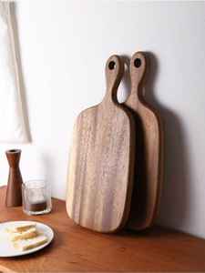 Tabla de Cortar de Madera Hecha a Mano, Forma Rectangular, Acabado Natural, Reutilizable, Apta para Lavavajillas, 1.3 cm de Grosor, Utensilios de Cocina para Cortar - Product Image 6