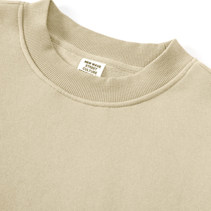 Personalizado de alta calidad hombres mujeres de manga larga cuello redondo 100% algodón sudadera polar de gran tamaño pulóver sudaderas con capucha mujeres - Product Image 5