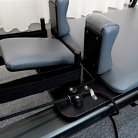 Reformer de Pilates Comercial de Aleación de Aluminio Ajustable con Muelles CE de Alta Resistencia y Telescópicos para Entrenamiento de Core Flexible para Mujeres