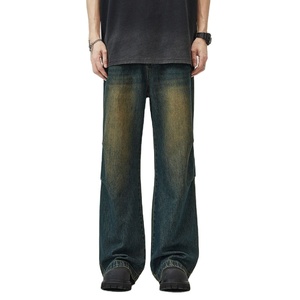 Denim Pants <b>Men</b> Denim Clothing Wholesale Acid Washed <b>Trousers</b> Jeans Bulk <b>Loose</b> Fit Durable Stylish Casual Wear <b>Men</b> Pants Baggy - Product Image 4