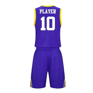 Uniformes de Baloncesto Personalizados de Primera Calidad para Hombre, 100% Poliéster, Secado Rápido y Transpirable, Ropa Deportiva Estampada al por Mayor - Product Image 3