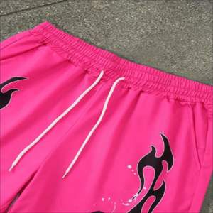 Impression DTG personnalisée pour hommes 100% coton Street Wear ensemble de shorts graphiques tissu tricoté respirant pour des vêtements élégants et décontractés - Product Image 5