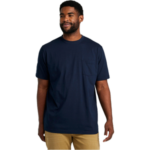 Camiseta de gran tamaño de peso pesado OEM, camiseta lisa con logotipo personalizado, camiseta de manga corta de algodón de talla grande para hombre, Unisex, novedad al por mayor - Product Image 4