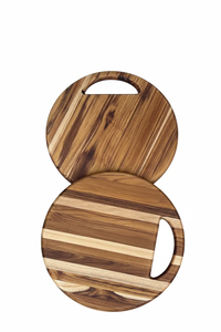 Ensemble de plateau à fromage et planche à découper en bois de luxe |   Planches à découper robustes pour la maison et les restaurants - Product Image 3