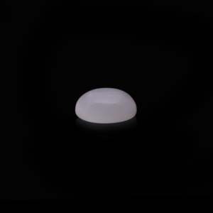 Pierre de lune naturelle polie de 6,35 carats, qualité 5A, forme fantaisie, hauteur 8 mm, trou de 1 mm, zircon synthétique créé en laboratoire - Product Image 3