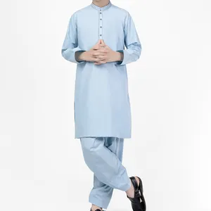 Nice beautiful new kids shalwar kameez new color boys kurta pigiama vendita calda nuovo design estivo e invernale 2023 da WS
