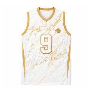 Venta en Línea, en Stock, Jersey de Baloncesto Profesional Hecho por Fabricante, Personalizable, Absorbente de Humedad, MOQ Bajo - Product Image 5