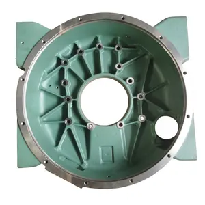 قطع غيار شاحنة هدران Sinotruk Howo flywheel housing 61500010012 قطع غيار محركات