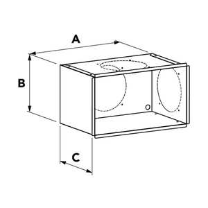 Tecnosystemi Plenum Aislado para Sistemas HVAC de 3 Entradas - Product Image 2