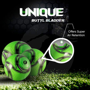 Balón de fútbol de cuero hecho a mano, nuevo estilo, tamaño personalizado - Product Image 5
