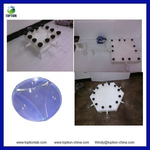 Olfactomètre tubulaire en Y pour insectes, 3 choix, chambre d'activité de 300 mm, instrument de laboratoire pour l'étude du comportement olfactif et des préférences olfactives des insectes TOPTION - Product Image 3