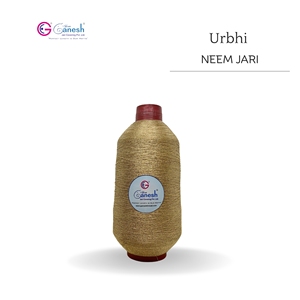 Urbhi Colour 180D Neem Jari Metallic Flora Jari Embroidery <b>Yarn</b> High Tenacity Lurex <b>Polyester</b> for Hand Knitting - Product Image 1
